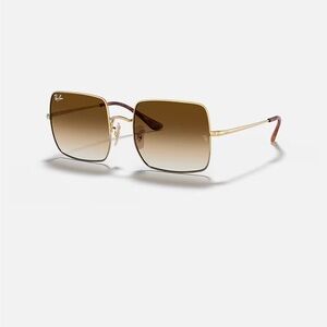 Ray-Ban 1971 Square- Gold Sunglasses